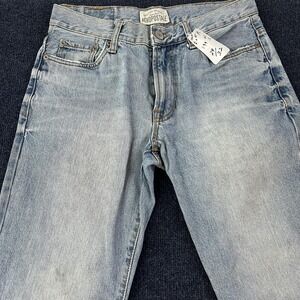 Aeropostale Jeans Mens 31x31 Light Wash Blue Denim Regular Fit Straight Leg
